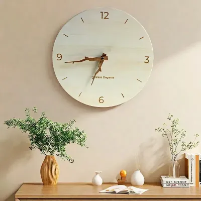 Classic Wood Wall Clock 